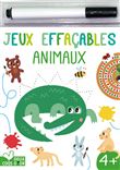 Jeux effaçables - animaux - avec un feutre effaçable