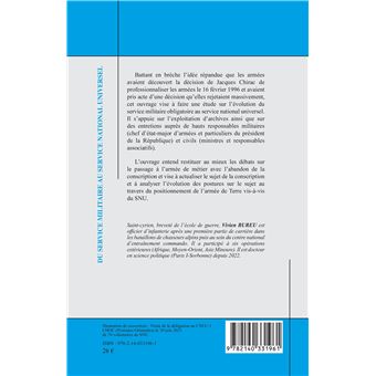 Du service militaire au service national universel