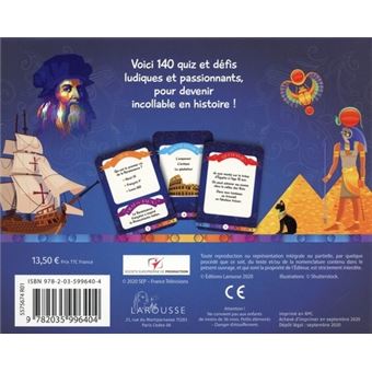 SECRETS d'HISTOIRE junior - le SUPER QUIZ 100 % famille