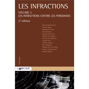 Les infractions contre les personnes