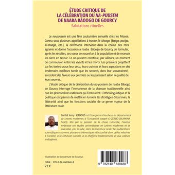 Étude critique de la célébration du Na-Puusem de Naaba Bãoogo de Gourcy