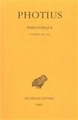 Bibliothèque. Tome III : Codices 186-222