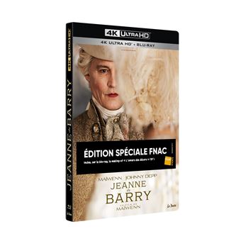 Jeanne du Barry Édition Spéciale Fnac Blu-ray 4K Ultra HD - Maïwenn ...