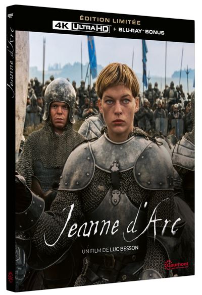 Jeanne d'Arc en 4K Ultra HD, Blu-ray, DVD