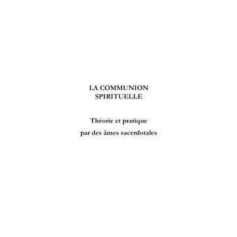 La communion spirituelle