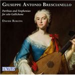 Brescianello: Partite e Sinfonie per gallichone solo - CD