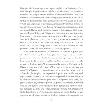 Dialogues sur l'éloquence: De oratore, Brutus, Orator