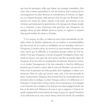 Dialogues sur l'éloquence: De oratore, Brutus, Orator