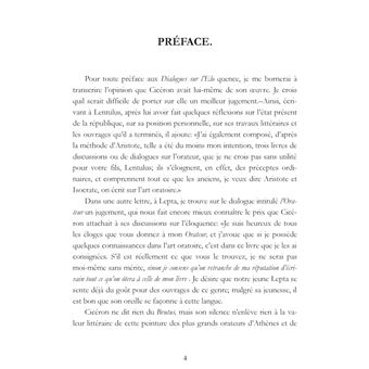 Dialogues sur l'éloquence: De oratore, Brutus, Orator