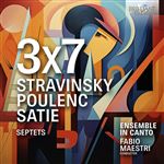 3X7 Stravinsky, Poulenc, Satie Sept - CD