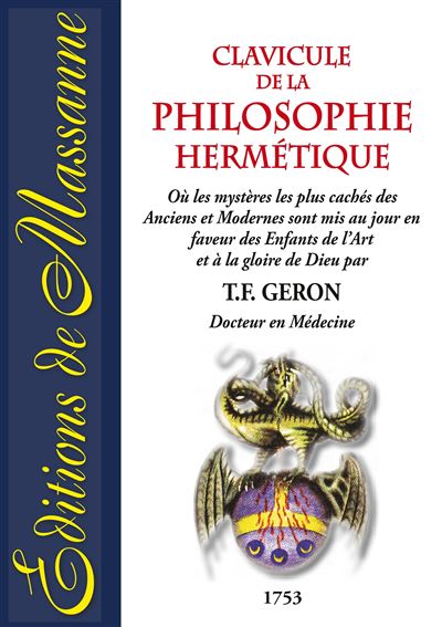 Clavicule de la philosophie hermétique