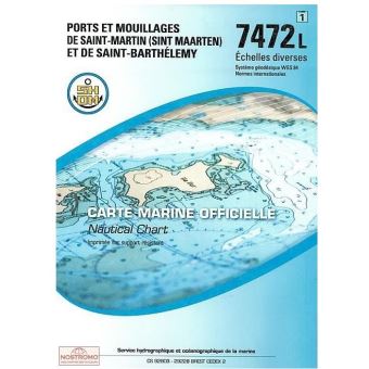 7472l ports et mouillages de saint martin et de saint barthelemy - 1