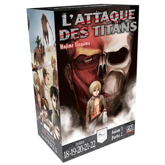L'Attaque des Titans Coffret T18 à