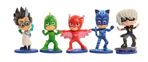 Pack de 5 figurines Pyjamasques 7,5 cm