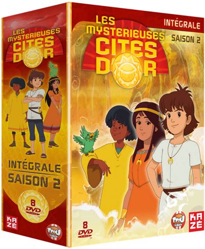 Coffret Les mystérieuses cités d'or Saison 2 DVD - DVD Zone 2