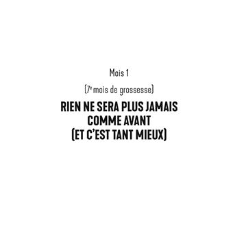 Un bébé pour tout changer