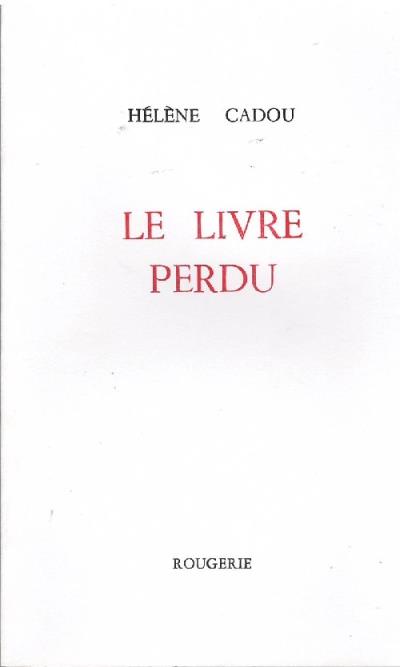 Le livre perdu
