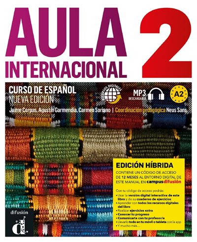 Aula Int. N. E. 2- Livre de l'élève - Éd. hybride -  Collectif - Livre CD