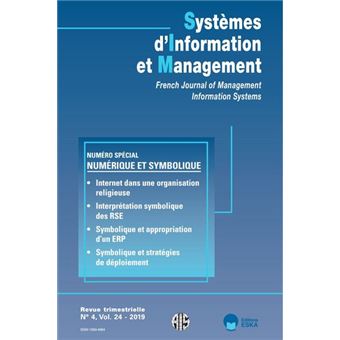 Systèmes d'information et management 2019
