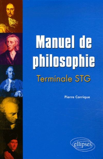 Manuel de philosophie STG