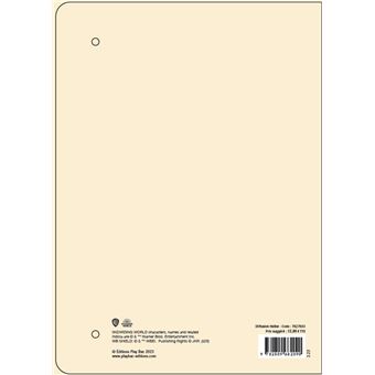 HARRY POTTER - Mon carnet de notes