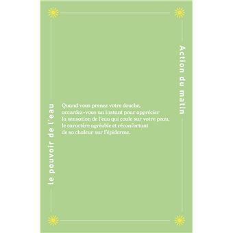 Petites méditations du matin