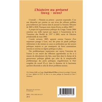 L'histoire au présent (2005 - 2020)