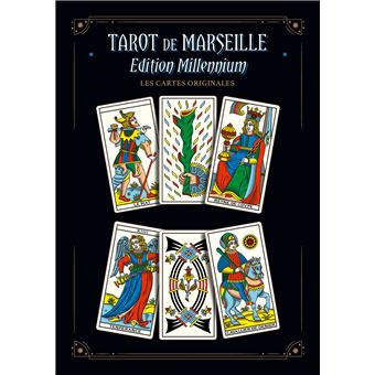Le Tarot de Marseille - Edition Millennium - Le livre & le jeu original - Coffret