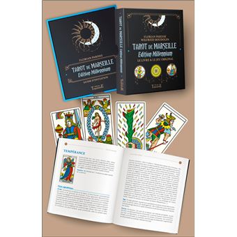 Le Tarot de Marseille - Edition Millennium - Le livre & le jeu original - Coffret