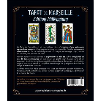 Le Tarot de Marseille - Edition Millennium - Le livre & le jeu original - Coffret