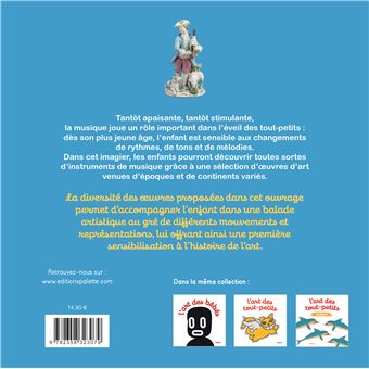 L'art des tout-petits, instruments de musique