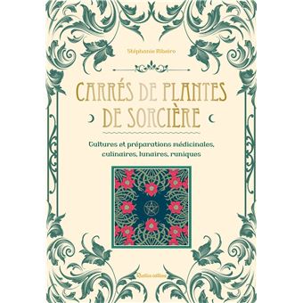 Carrés de plantes de sorcière