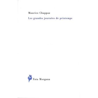 Les grandes journées de printemps - 1