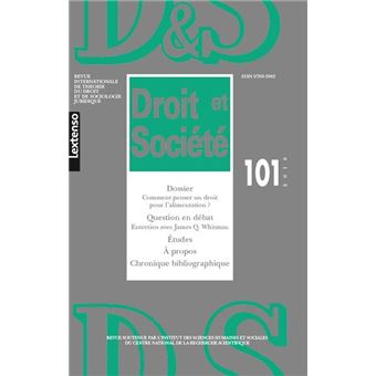 Droit et societe n 101-2019
