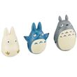 Assortiment de 3 figurines Mon voisin Totoro Culbuto Ghibli Totoro