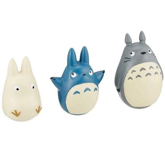 Assortiment de 3 figurines Mon voisin Totoro Culbuto Ghibli Totoro