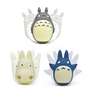 Assortiment de 3 figurines Mon voisin Totoro Culbuto Ghibli Totoro