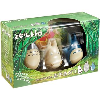 Assortiment de 3 figurines Mon voisin Totoro Culbuto Ghibli Totoro