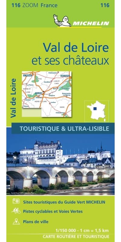 Val De Loire Et Ses Chateaux Echelle 1 150 000 Collectif Michelin Achat Livre Fnac