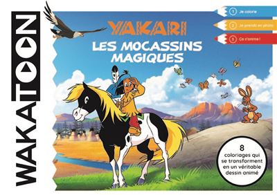 Wakatoon yakari,les mocassins magiques -  Collectif - broché