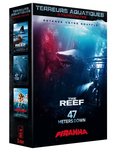 Coffret Terreurs aquatiques 3 films DVD