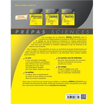 Informatique tronc commun - MP - PC - PSI - PT - Programme 2022