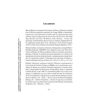 Squelettes, ectoplasmes et fantômes dans la BD