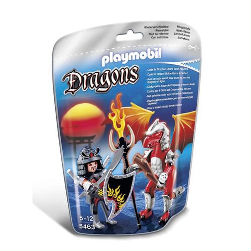 Playmobil 5463 Dragon de feu avec samouraï - Playmobil - Achat & prix