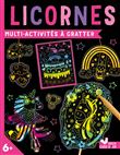 Multi-activités à gratter - Licornes