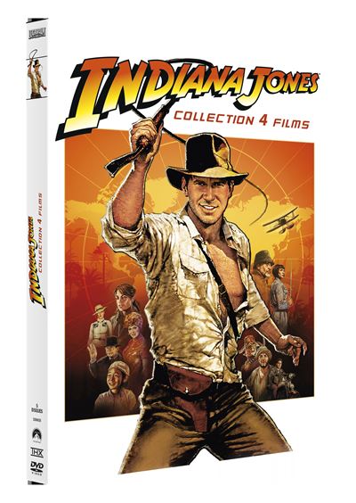 Coffret Indiana Jones Collection 4 Films DVD
