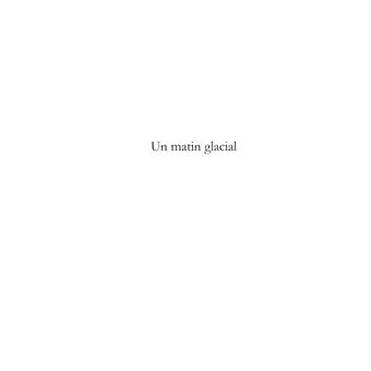 Un matin glacial