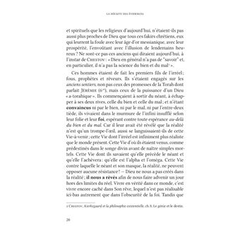 La défaite des évidences