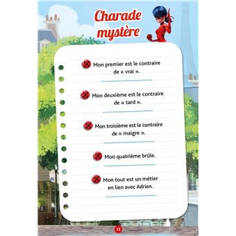 Miraculous - Jeux de vacances 2022 - Du CM1 au CM2