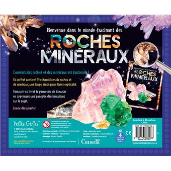 Bienvenue dans le monde fascinant des roches et des minéraux